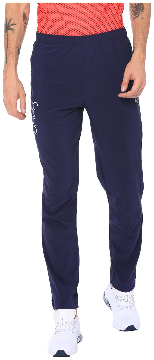 

Puma Men Blue Solid Regular fit Track pants