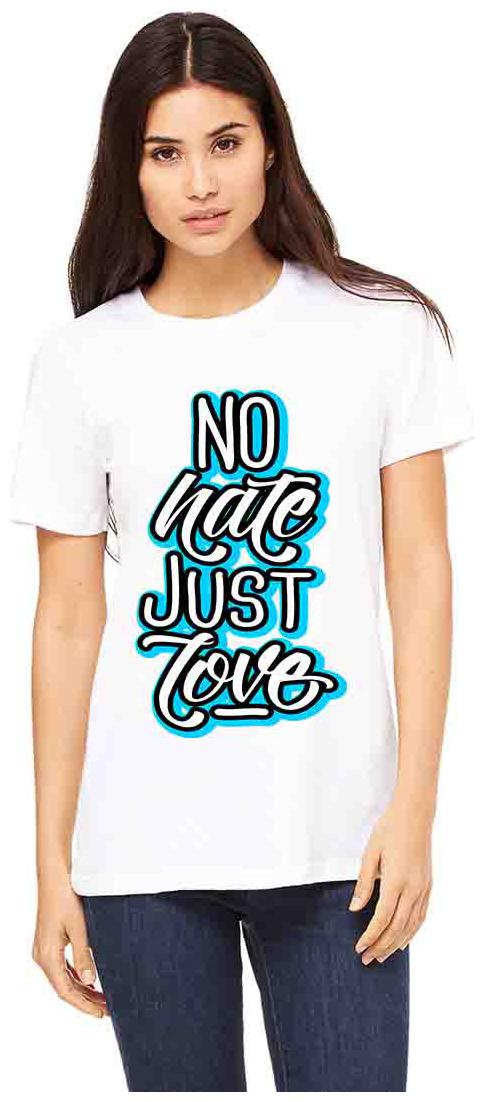 

Vogant Women White Regular fit Round neck Cotton T shirt