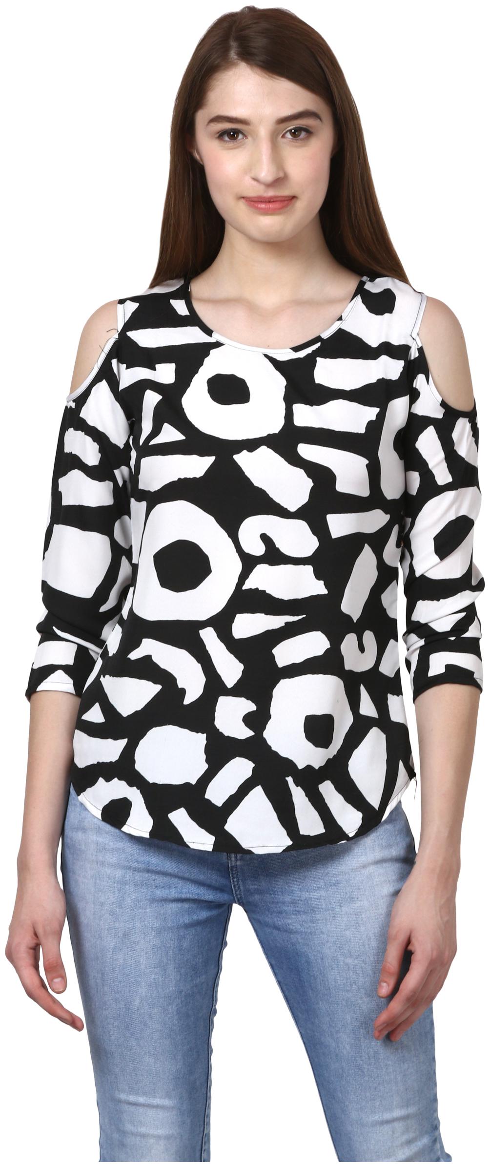 

VOGUE NATION Women Printed Regular top - Multi