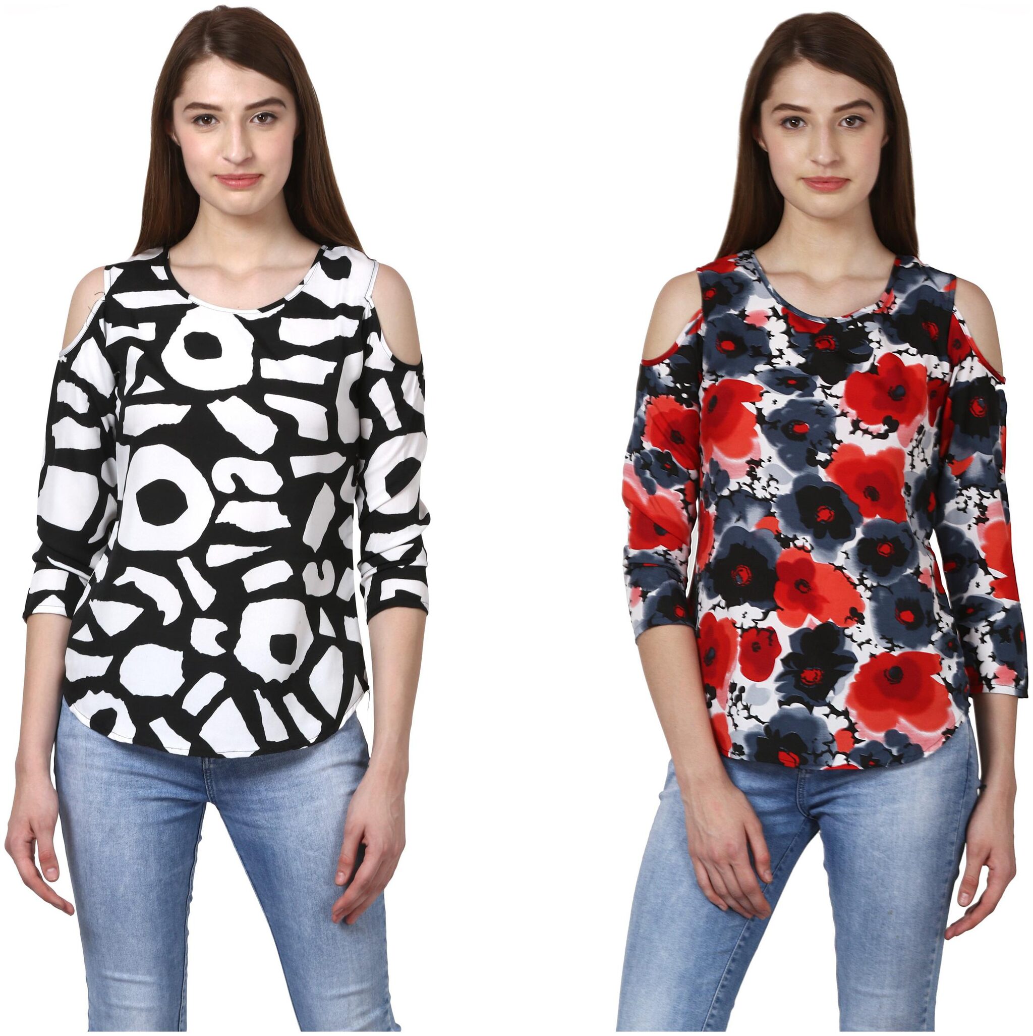 

VOGUE NATION Women Printed Regular top - Multi