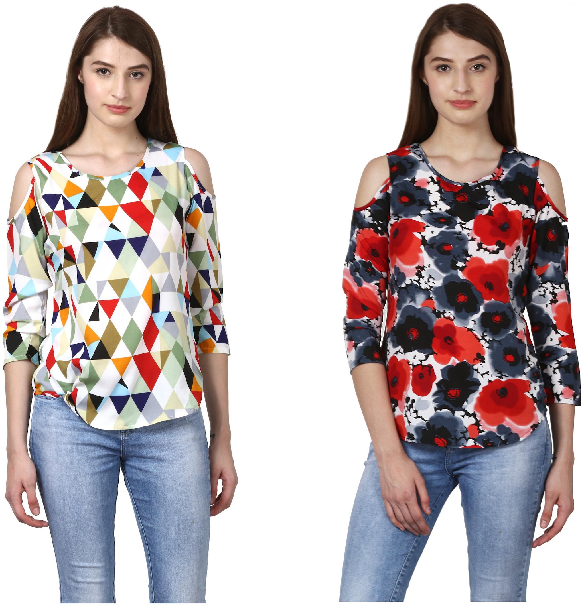 

VOGUE NATION Women Printed Regular top - Multi