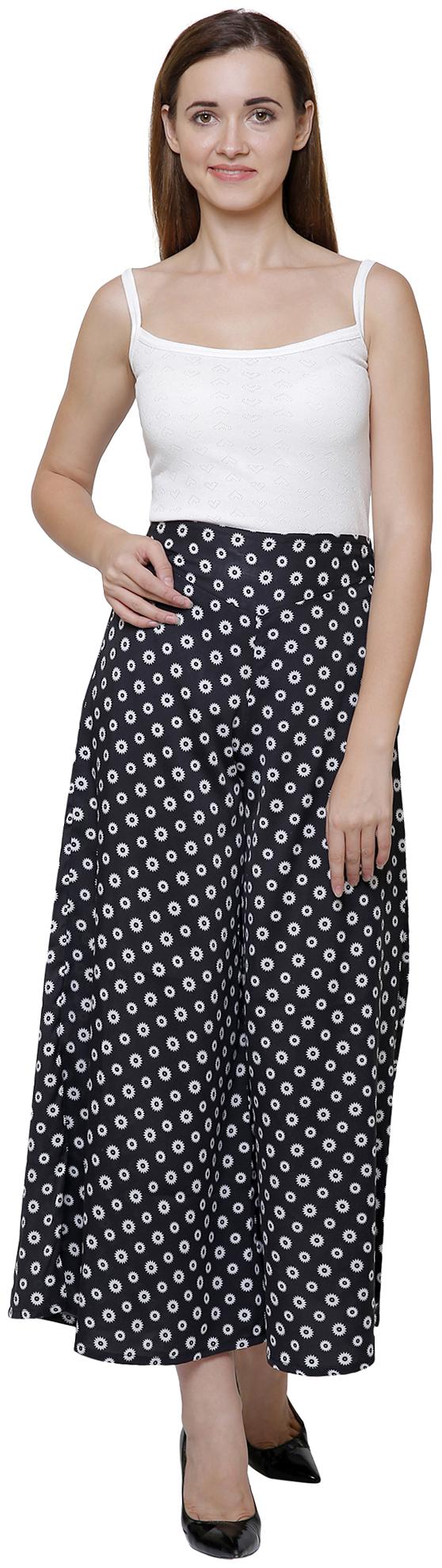 

VOGUE NATION Women Printed Poly Crepe Printed Palazzo Pants