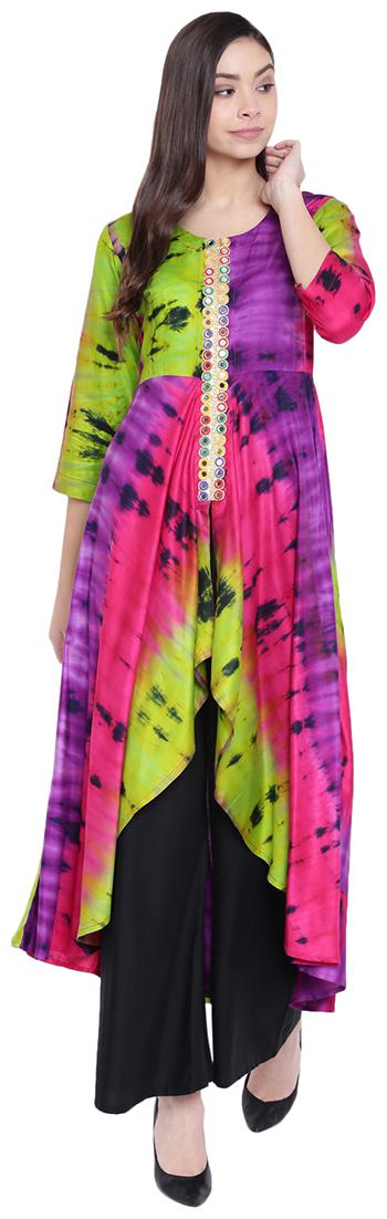 

Voom Women Multi Printed Regular Kurta