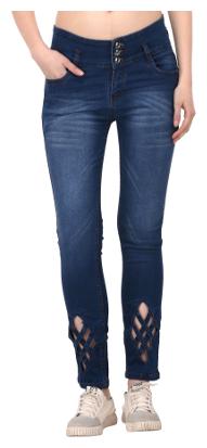 

VOXATI Women Blue Skinny fit Jeans