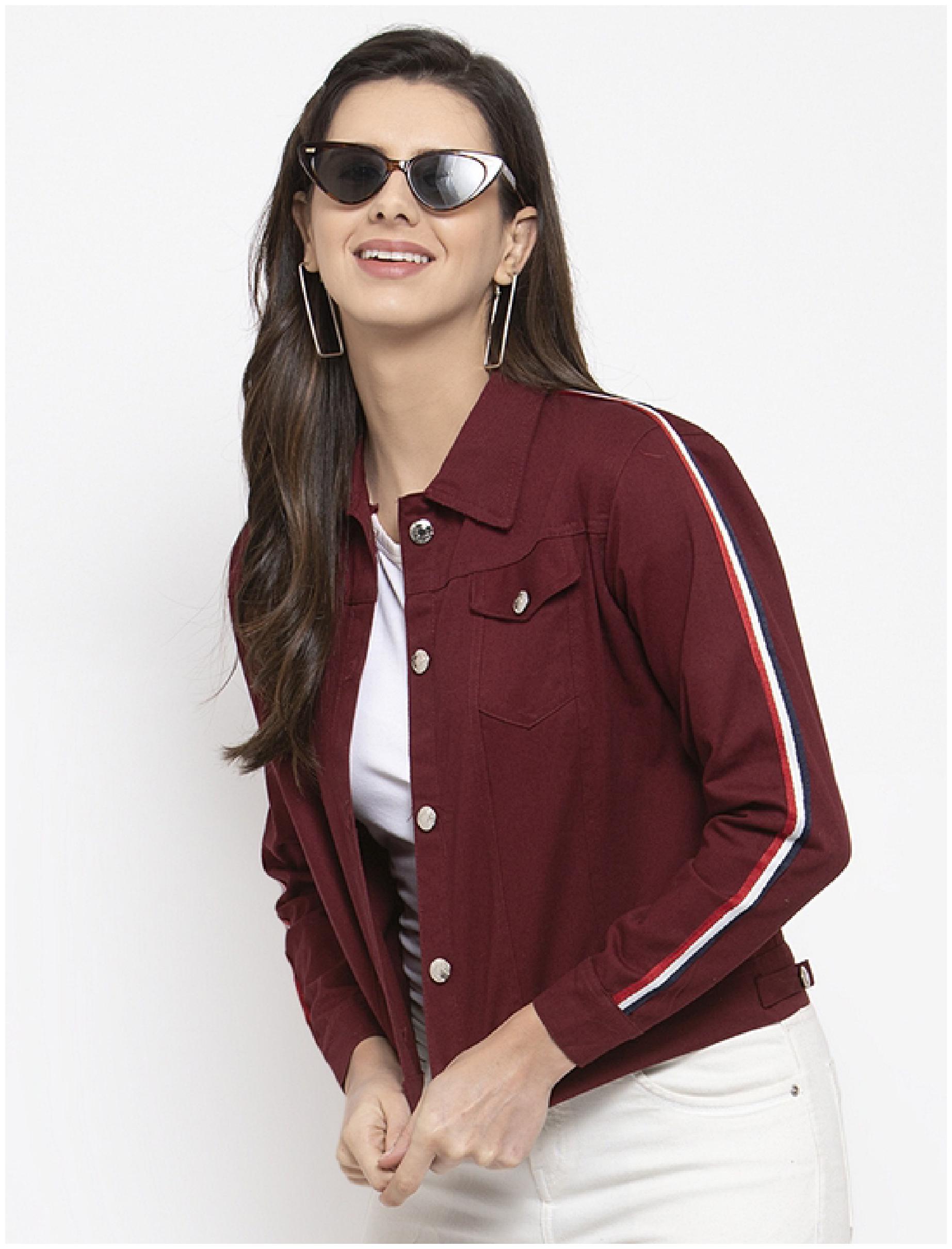 

VOXATI Women Summer jacket - Maroon