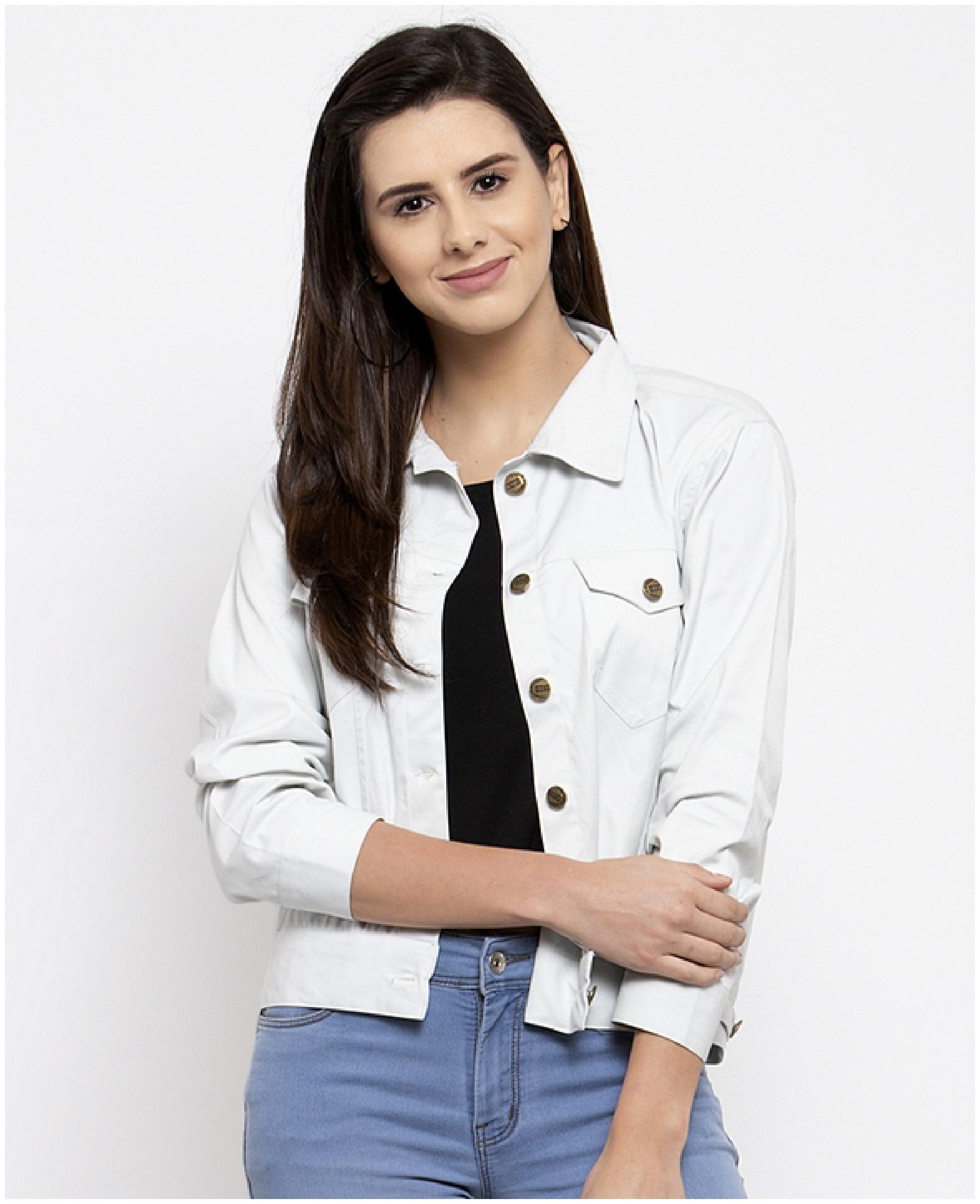 

VOXATI Women Summer jacket - White
