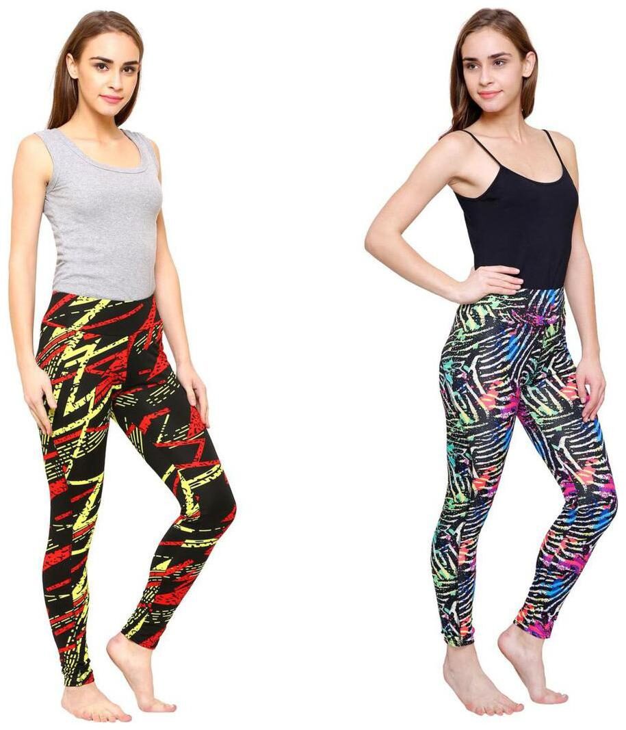 

VRITRAZ Printed Tights - Multi