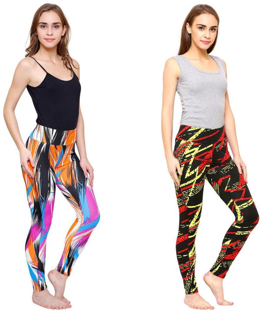 

VRITRAZ Printed Tights - Multi