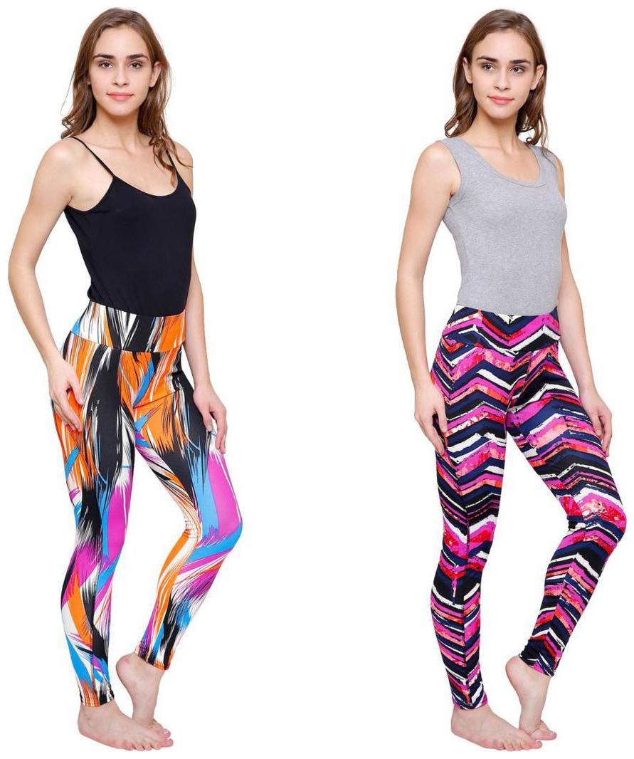 

VRITRAZ Printed Tights - Multi