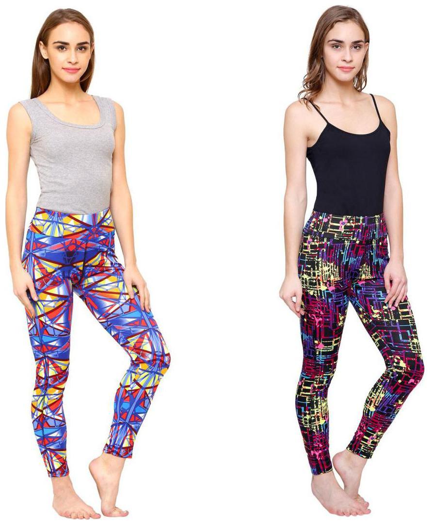 

VRITRAZ Printed Tights - Multi