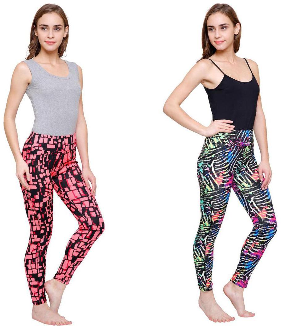 

VRITRAZ Printed Tights - Multi