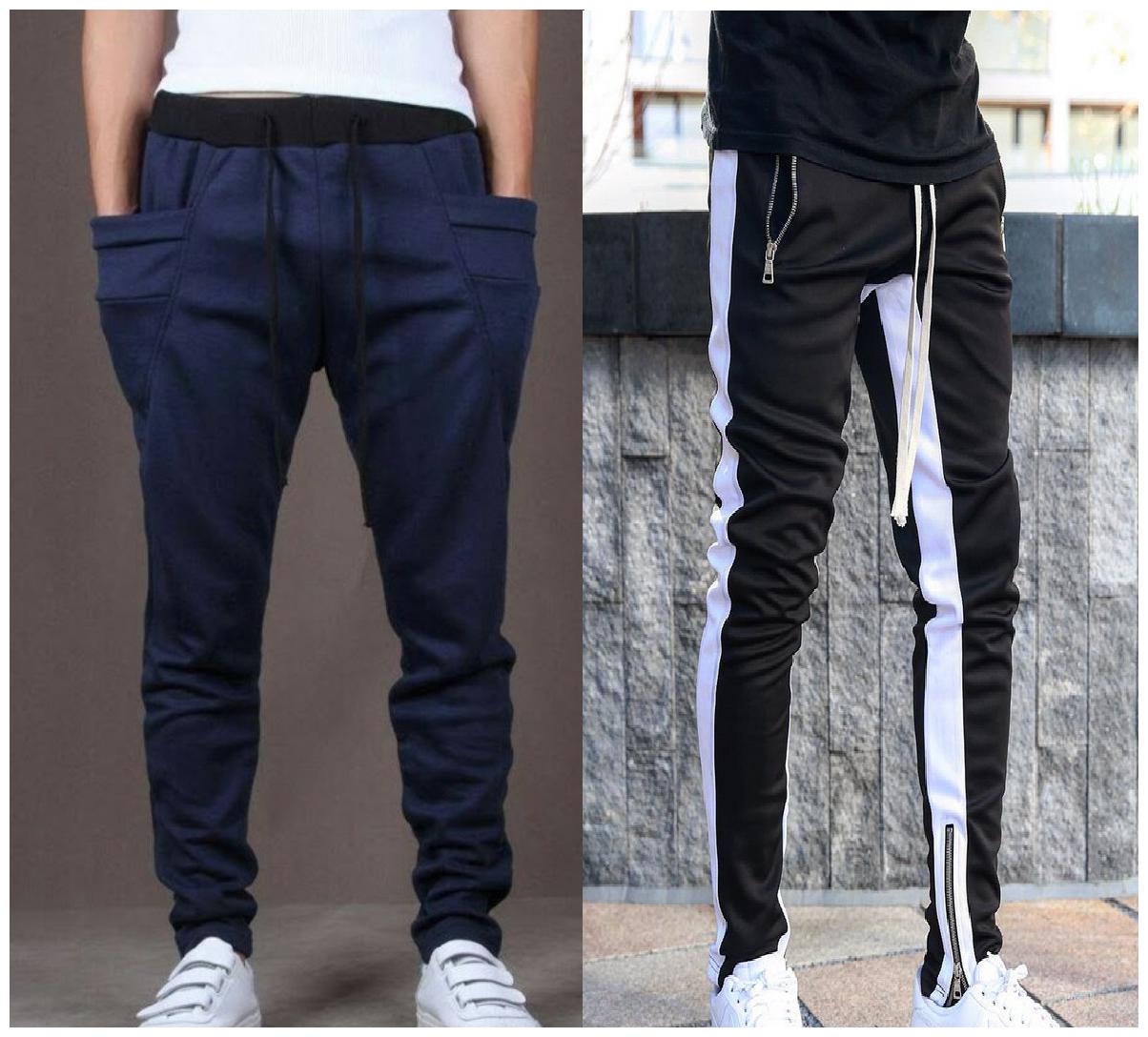 

VRMA Men Multi Solid Regular fit Track pants