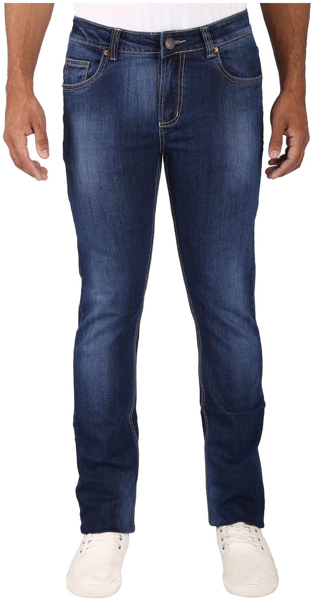 

Wabba Men Blue Slim Fit Jeans
