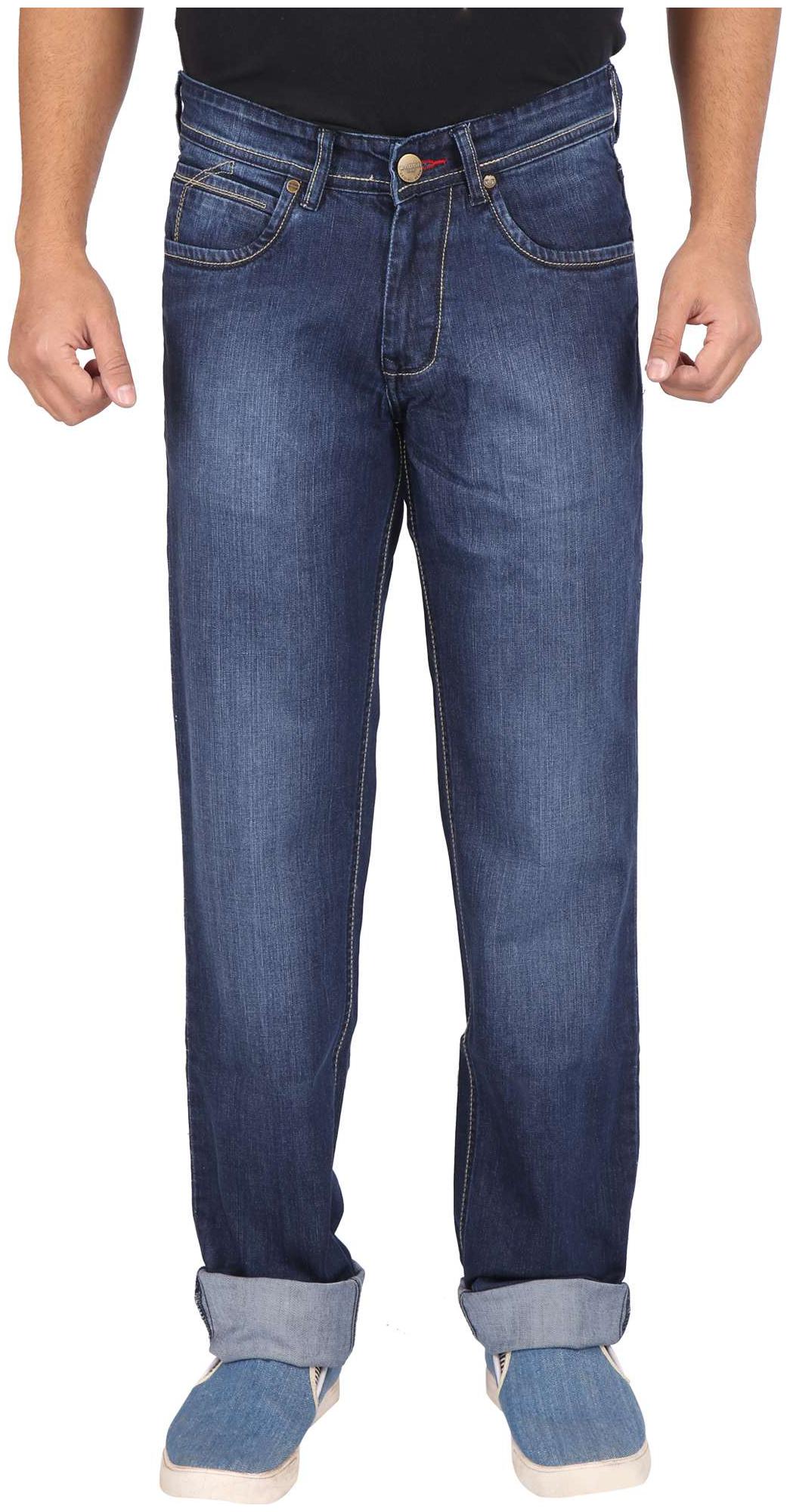 

Wabba Men Blue Relaxed Fit Jeans