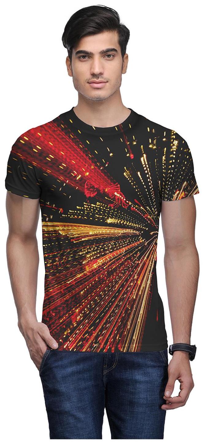 

Wear your Mind Men Black Regular fit Cotton Round neck T-Shirt - Pack Of 1