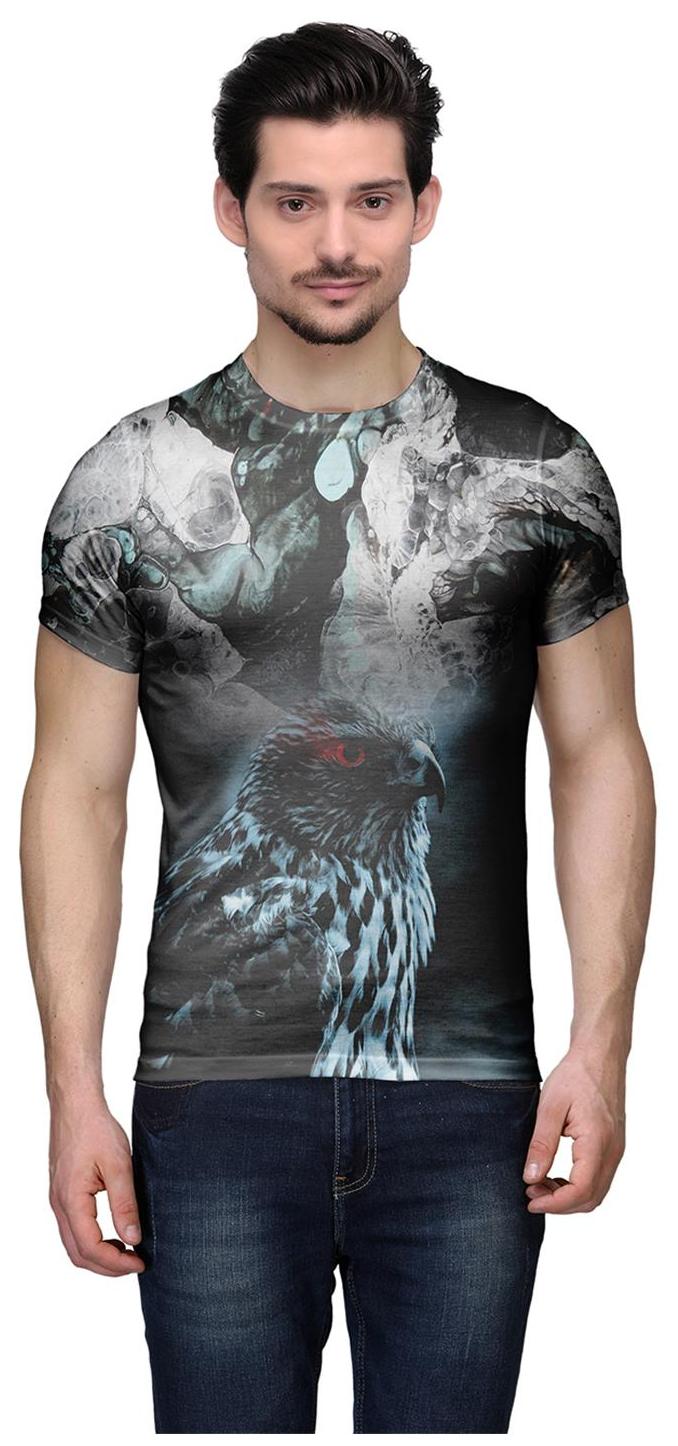 

Wear your Mind Men Black Regular fit Cotton Round neck T-Shirt - Pack Of 1