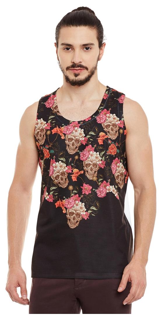 

Wear your Mind Men Black Regular fit Polyester V neck T-Shirt - Pack Of 1
