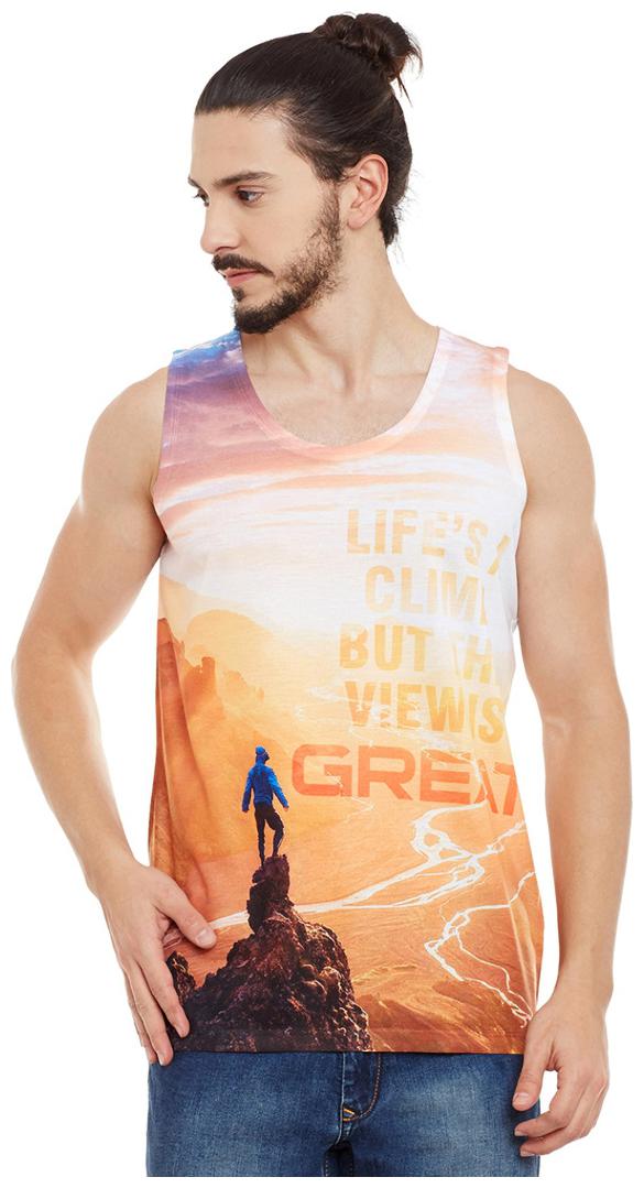 

Wear your Mind Men Multi Regular fit Polyester Round neck T-Shirt - Pack Of 1