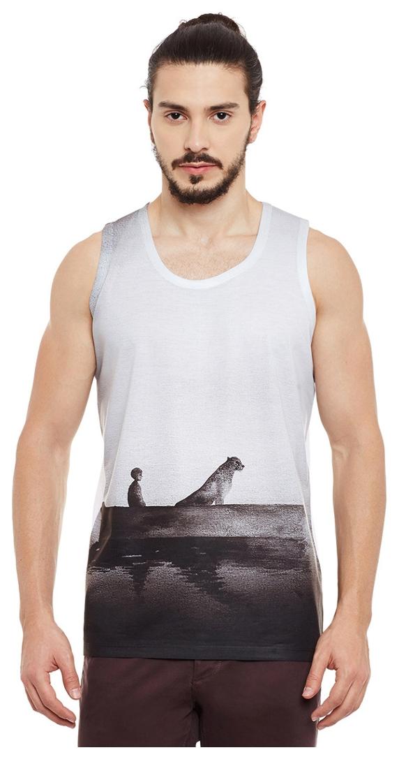 

Wear your Mind Men White Regular fit Polyester Round neck T-Shirt - Pack Of 1