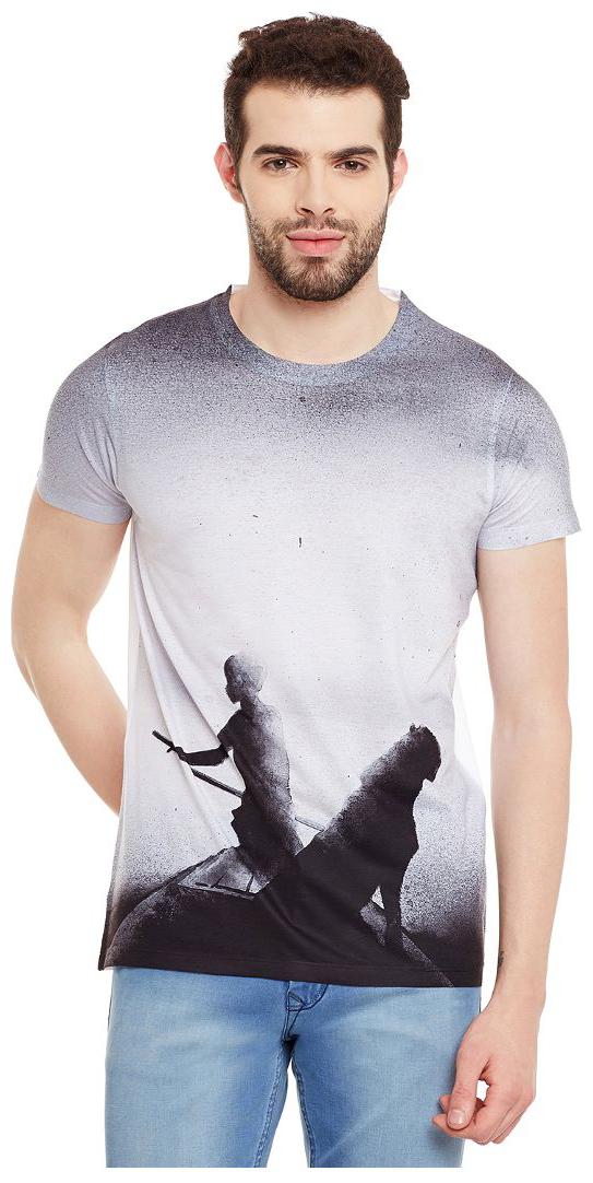 

Wear Your Mind Multicolour Polyester Printed Tshirt For Men