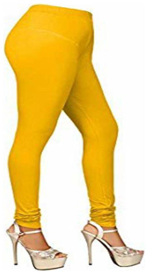 

WelvetToucH Cotton Churidar - Yellow