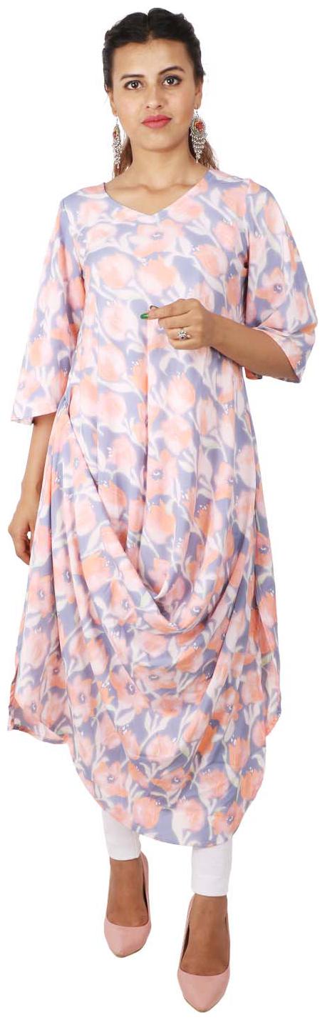 

Wenzel Women Cotton Casual Kurta Multi