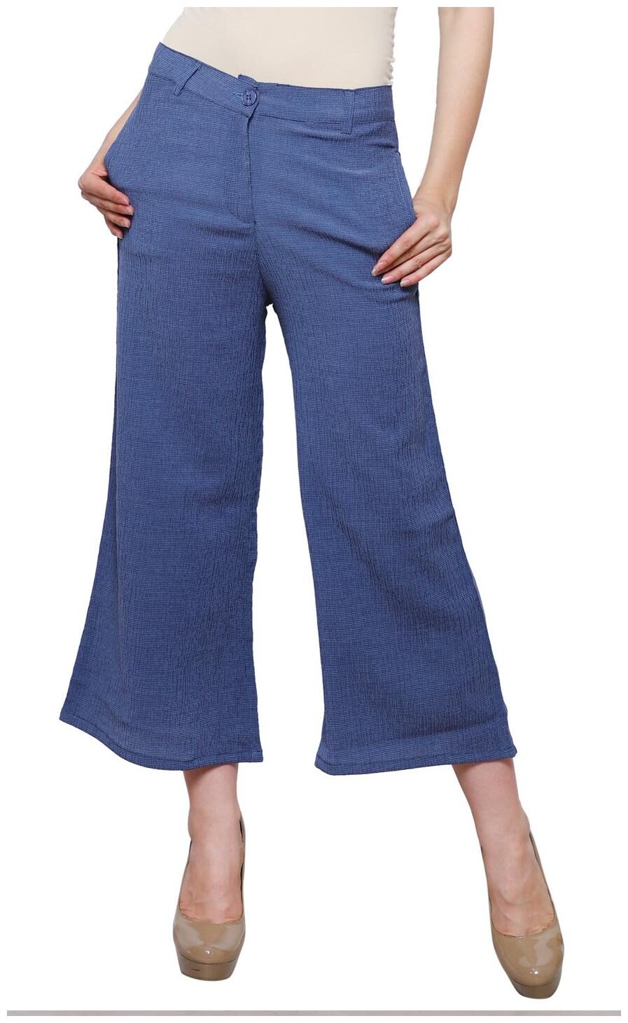 

Westwood Women Blue Regular fit Cullotes