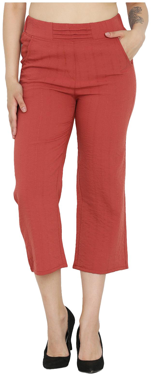 

Westwood Women Red Regular fit Regular trousers