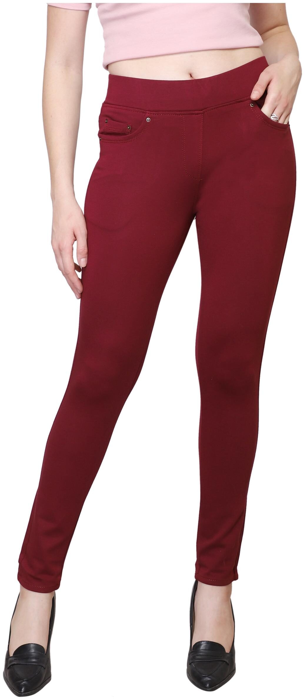 

Westwood Women Maroon Skinny fit Jegging