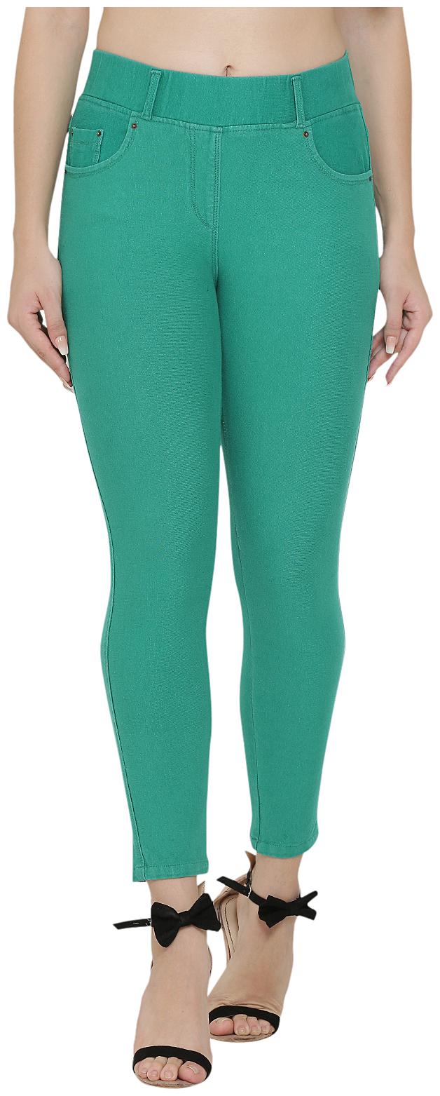 

Westwood Women Green Regular fit Regular pants
