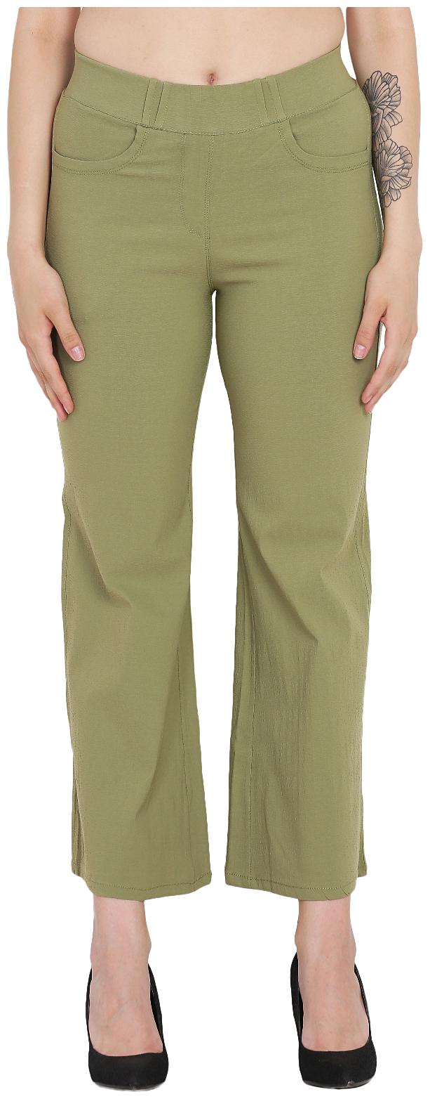 

Westwood Women Green Regular fit Regular pants