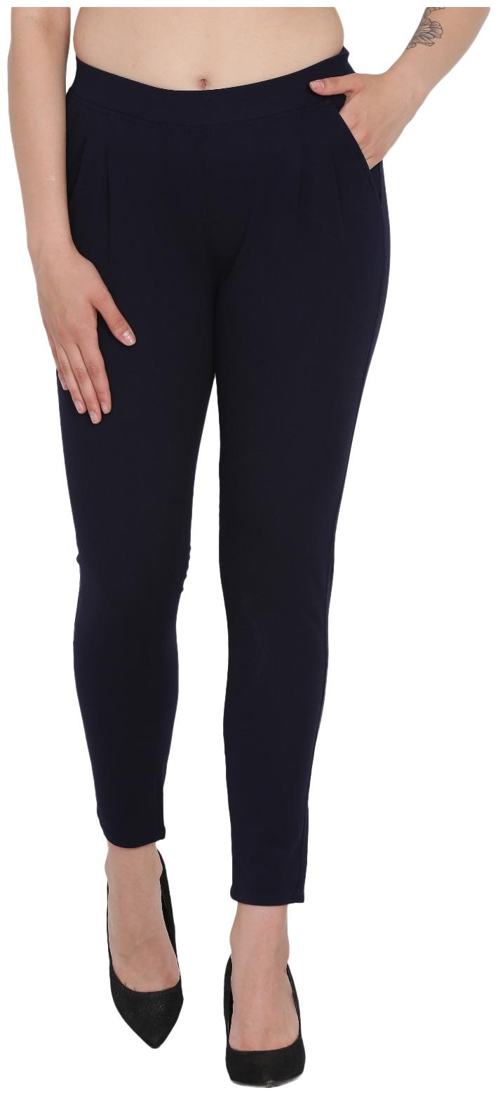 

Westwood Women Blue Regular fit Chinos