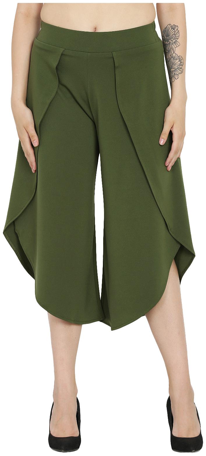 

Westwood Women Green Regular fit Cullotes