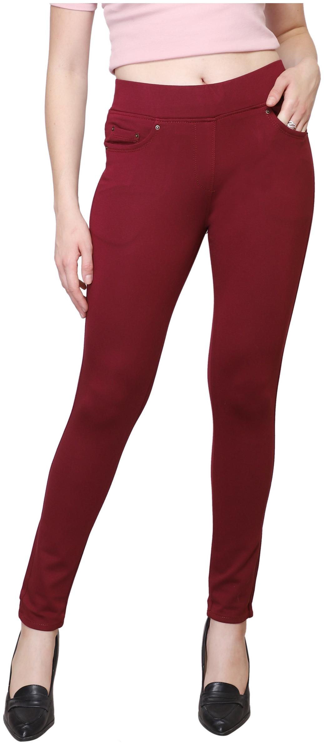 

Westwood Women Maroon Skinny fit Jegging