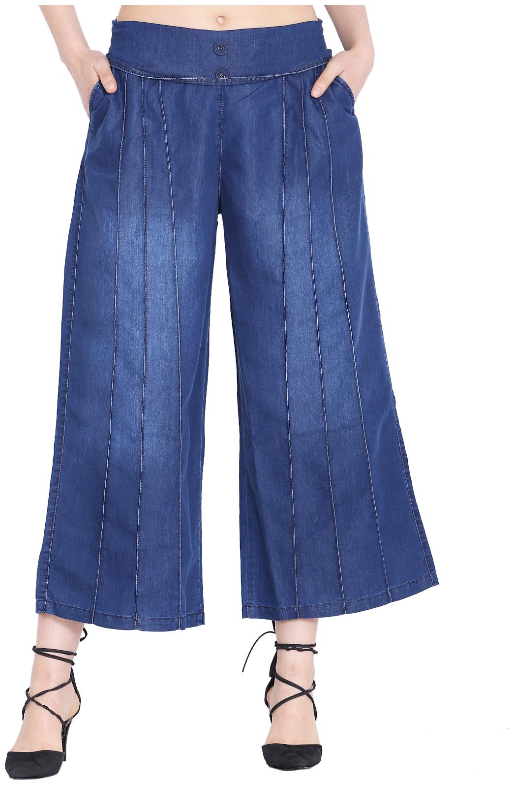 

Westwood Women Blue Flared fit Cullotes