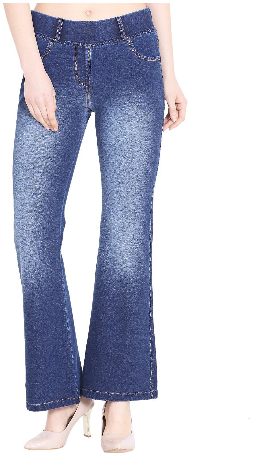 

Westwood Women Blue Flared fit Bootcut trousers