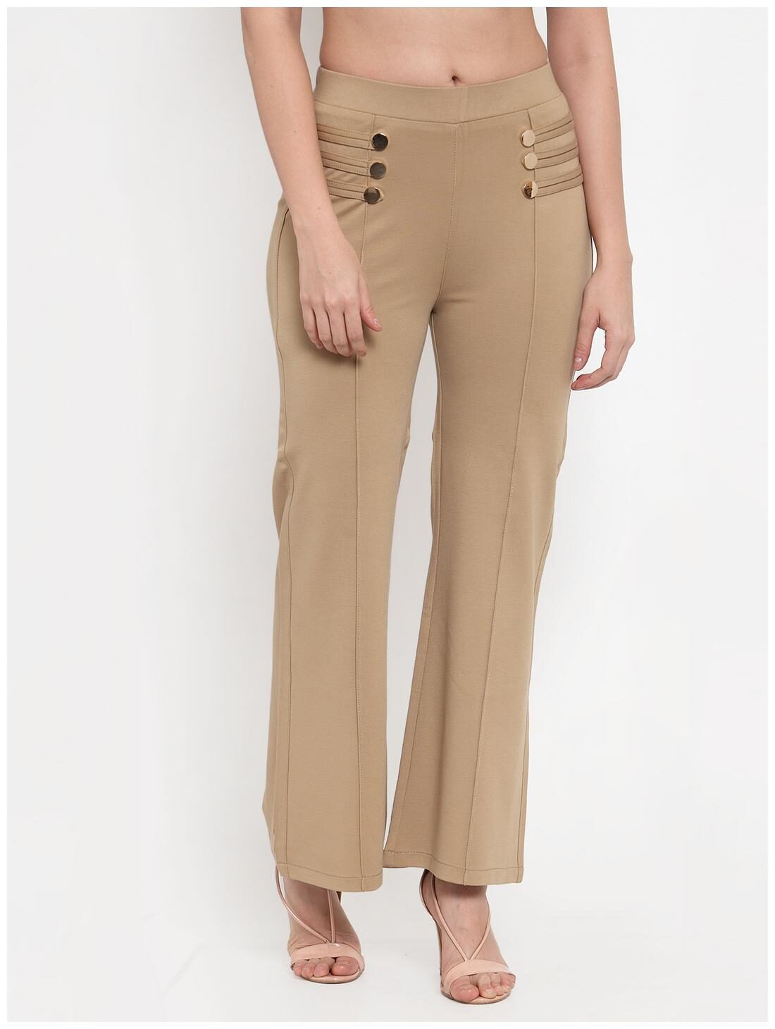 

Westwood Women Beige Flared fit Parallels