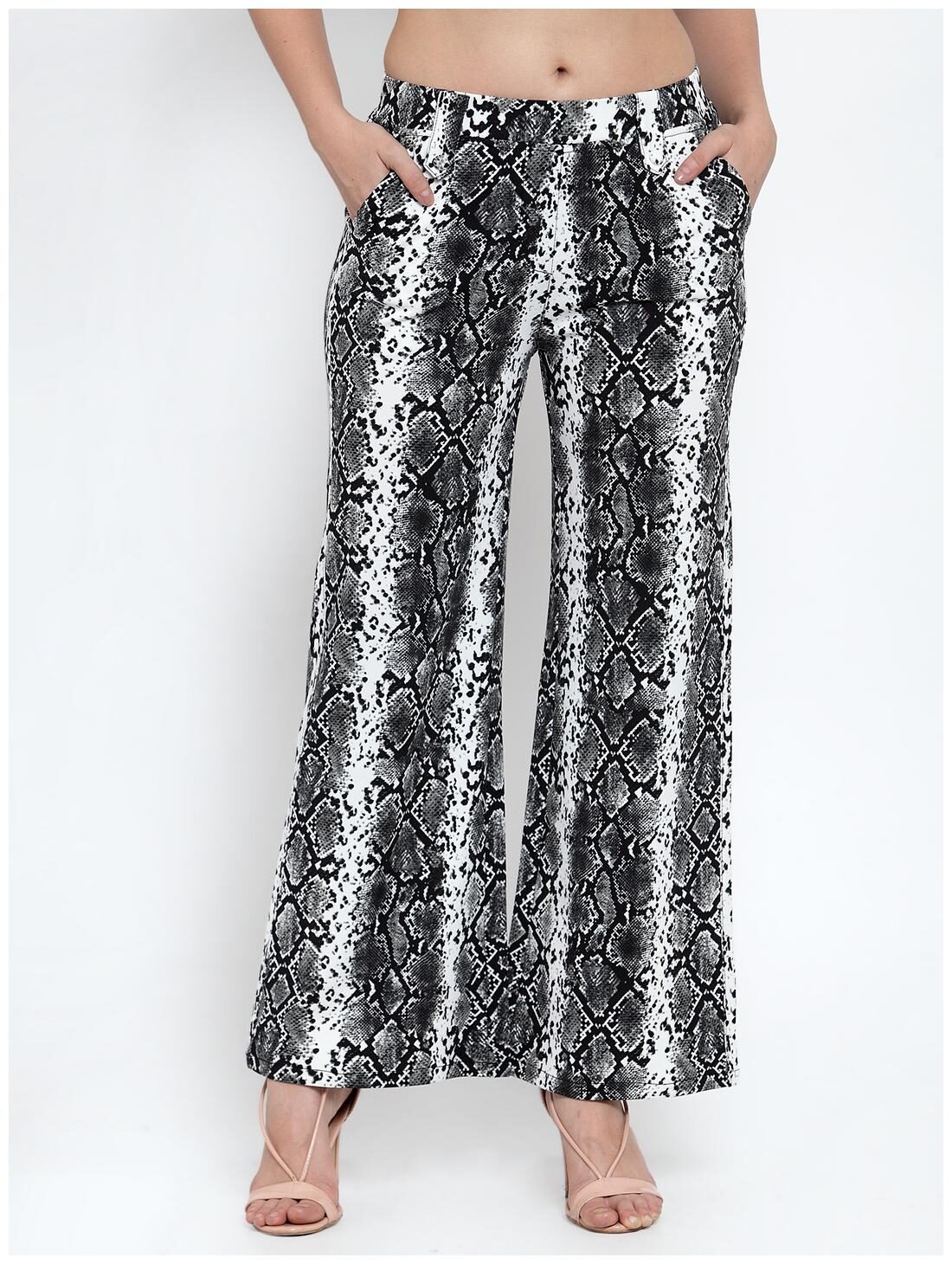 

Westwood Women Grey White Flared fit Parallels