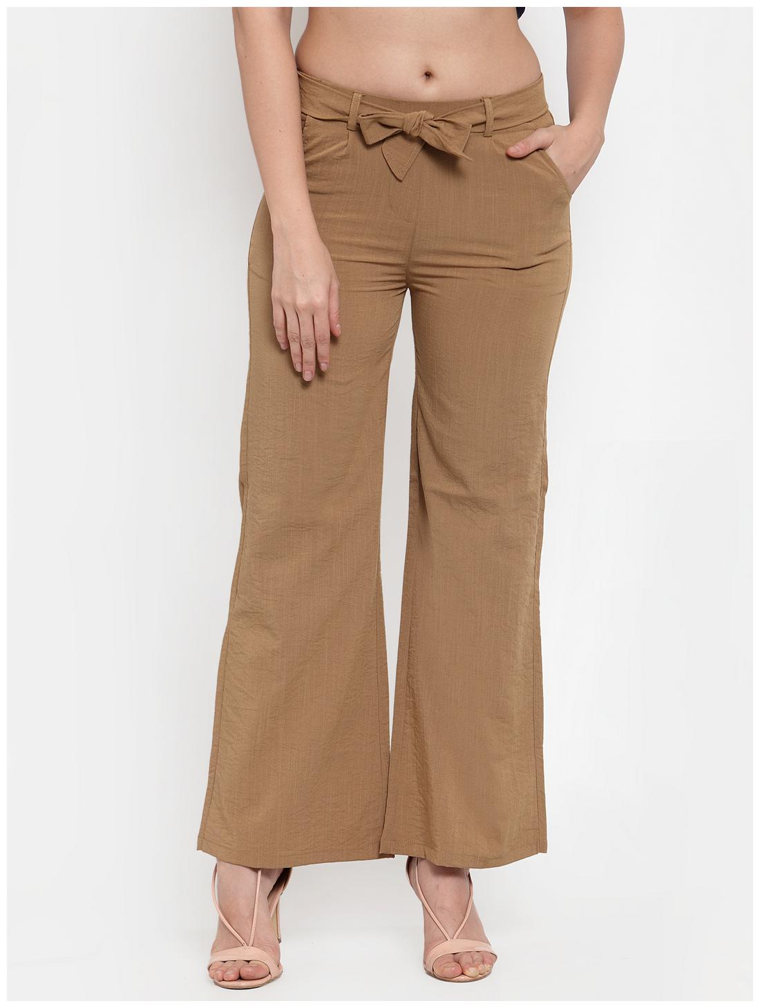 

Westwood Women Brown Flared fit Cullotes