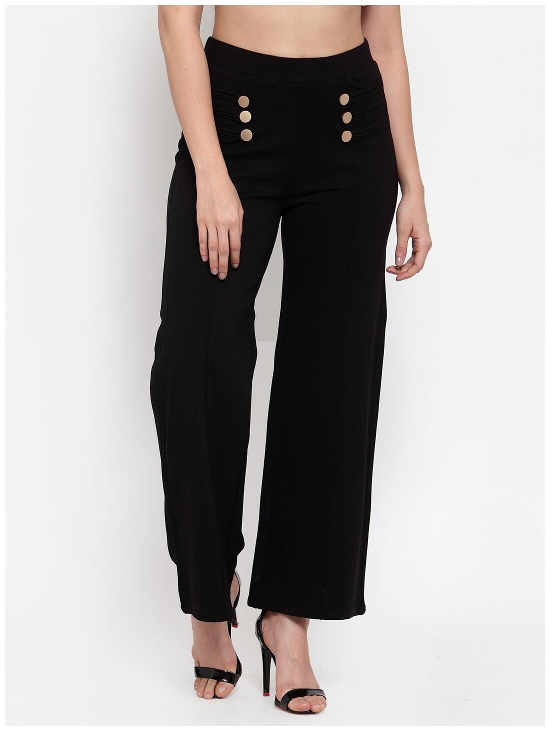

Westwood Women Black Flared fit Parallels