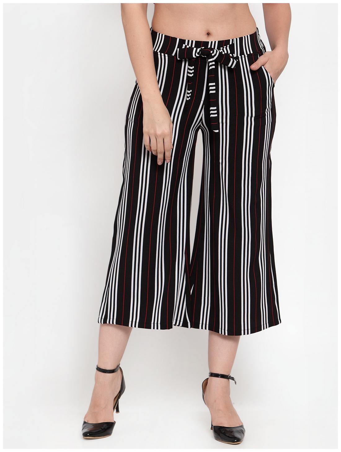 

Westwood Women Black Flared fit Parallels