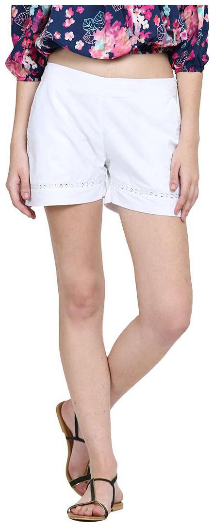 

White Lace Shorts