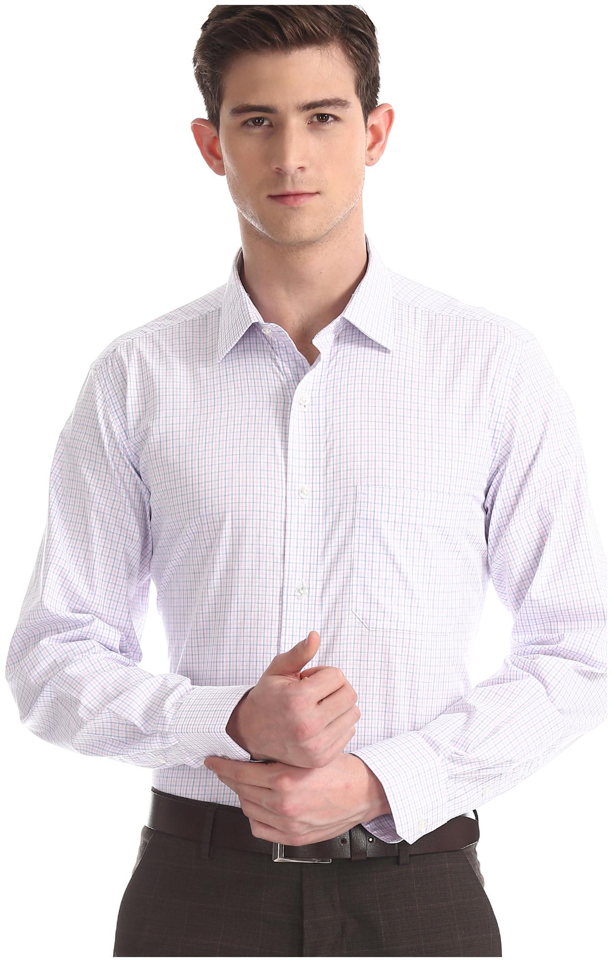 

Arrow Men Regular fit Formal Shirt - White