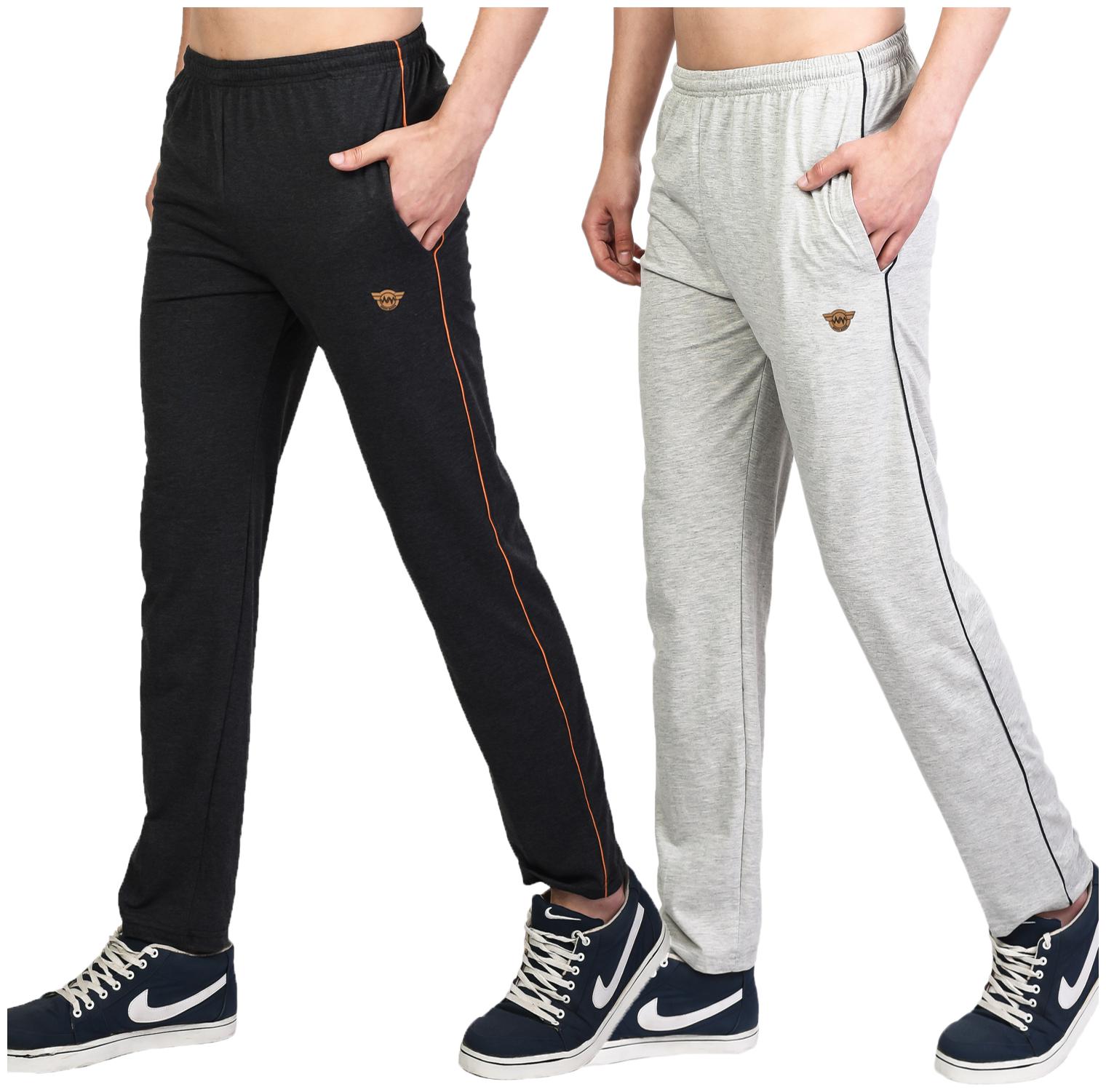 

WHITEMOON Men Multi Solid Regular fit Track pants