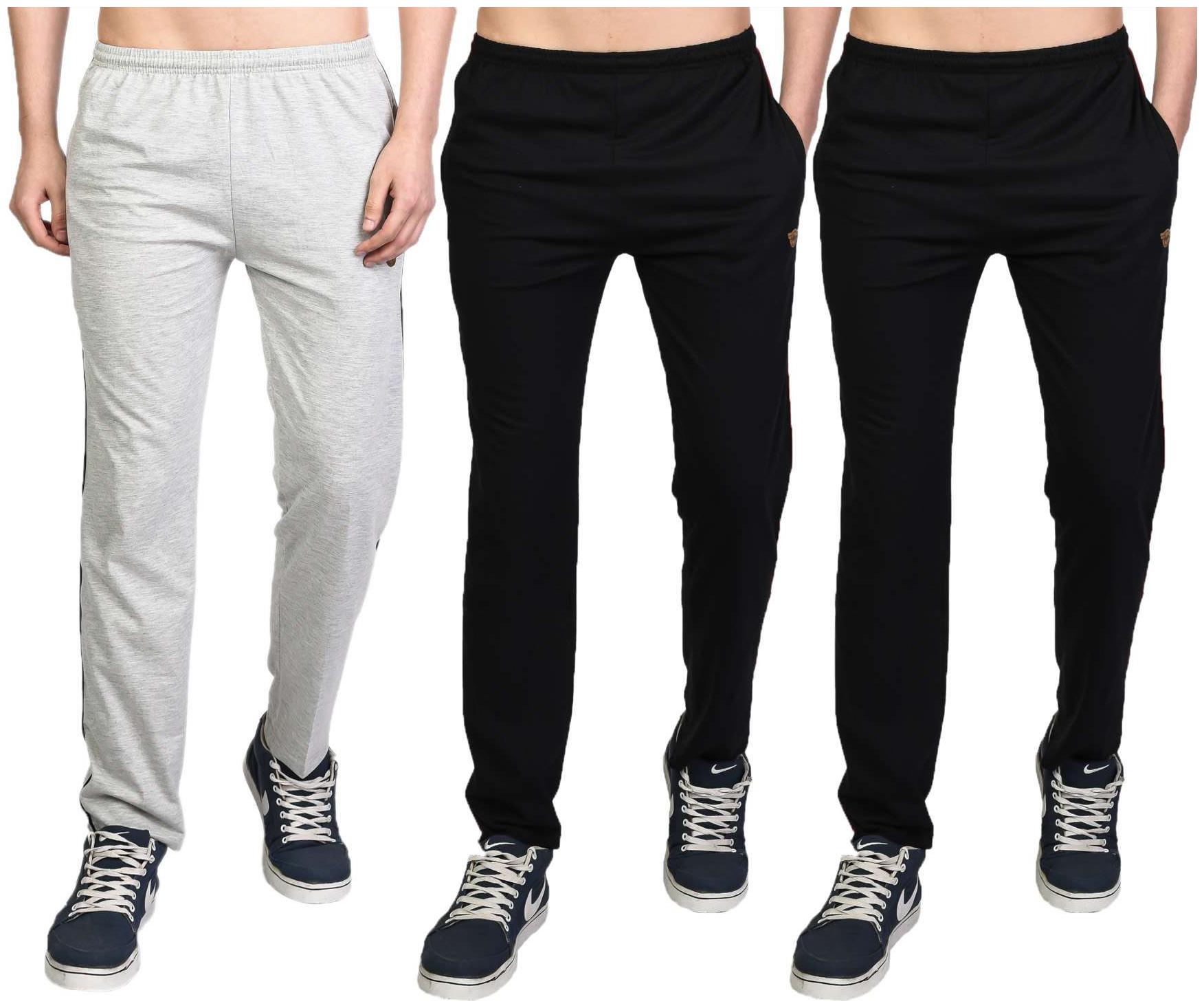 

WHITEMOON Men Multi Solid Regular fit Track pants