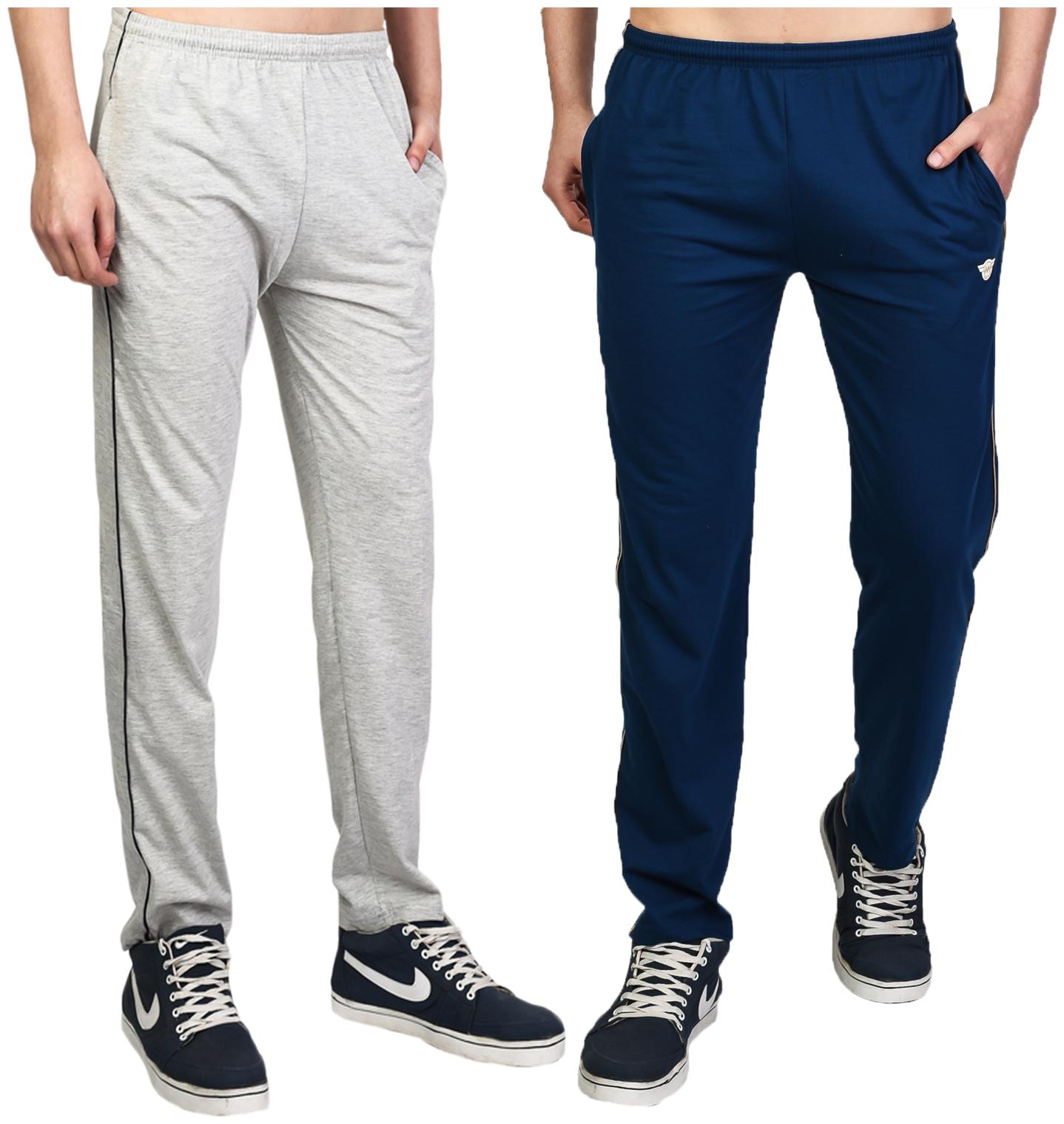 

White Moon Men s Jogger Lower Track Pants Casual Wear (Pack of 2)