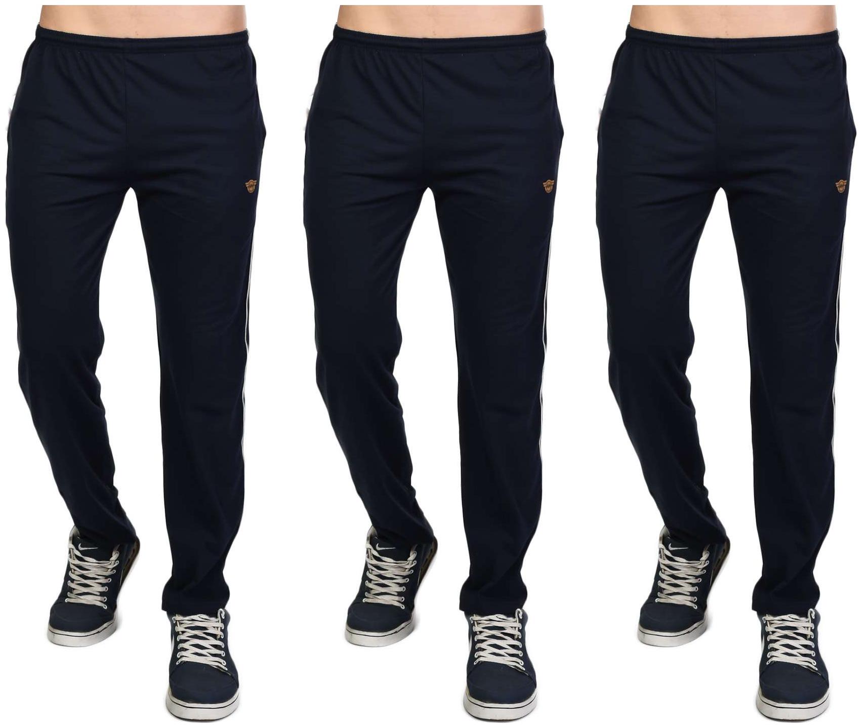 

WHITEMOON Men Multi Solid Regular fit Track pants
