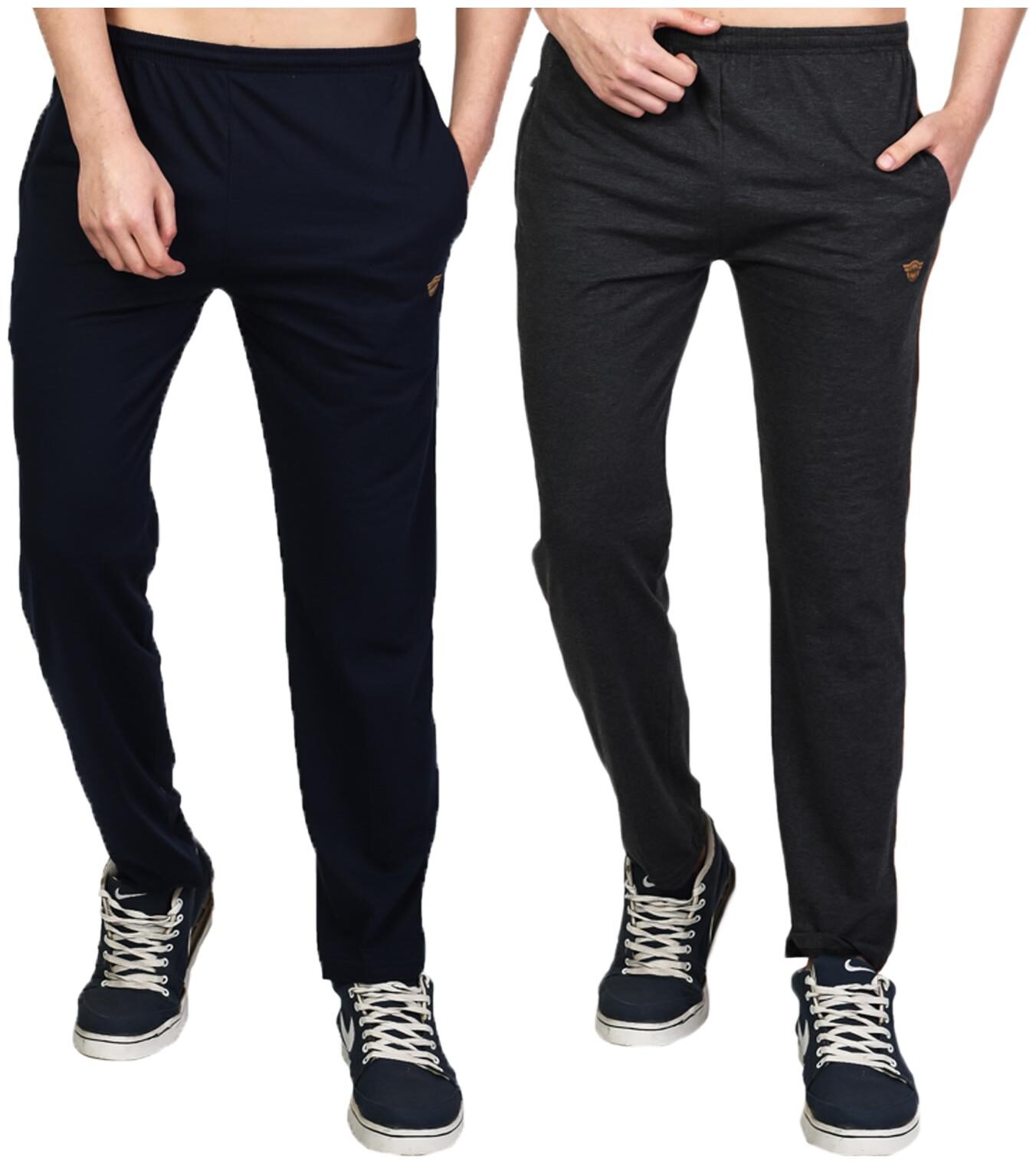 

WHITEMOON Men Multi Solid Regular fit Track pants