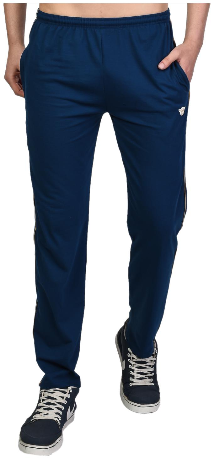 

WHITEMOON Men Blue Solid Regular fit Track pants