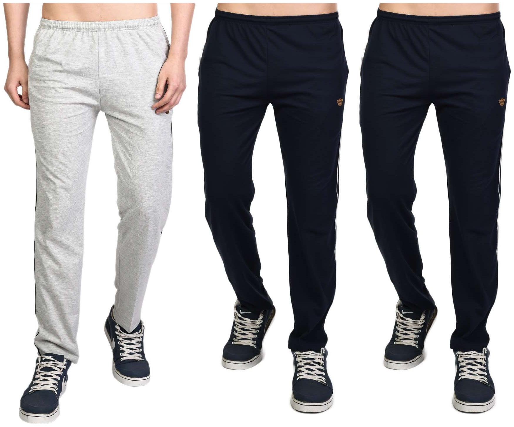 

WHITEMOON Men Multi Solid Regular fit Track pants